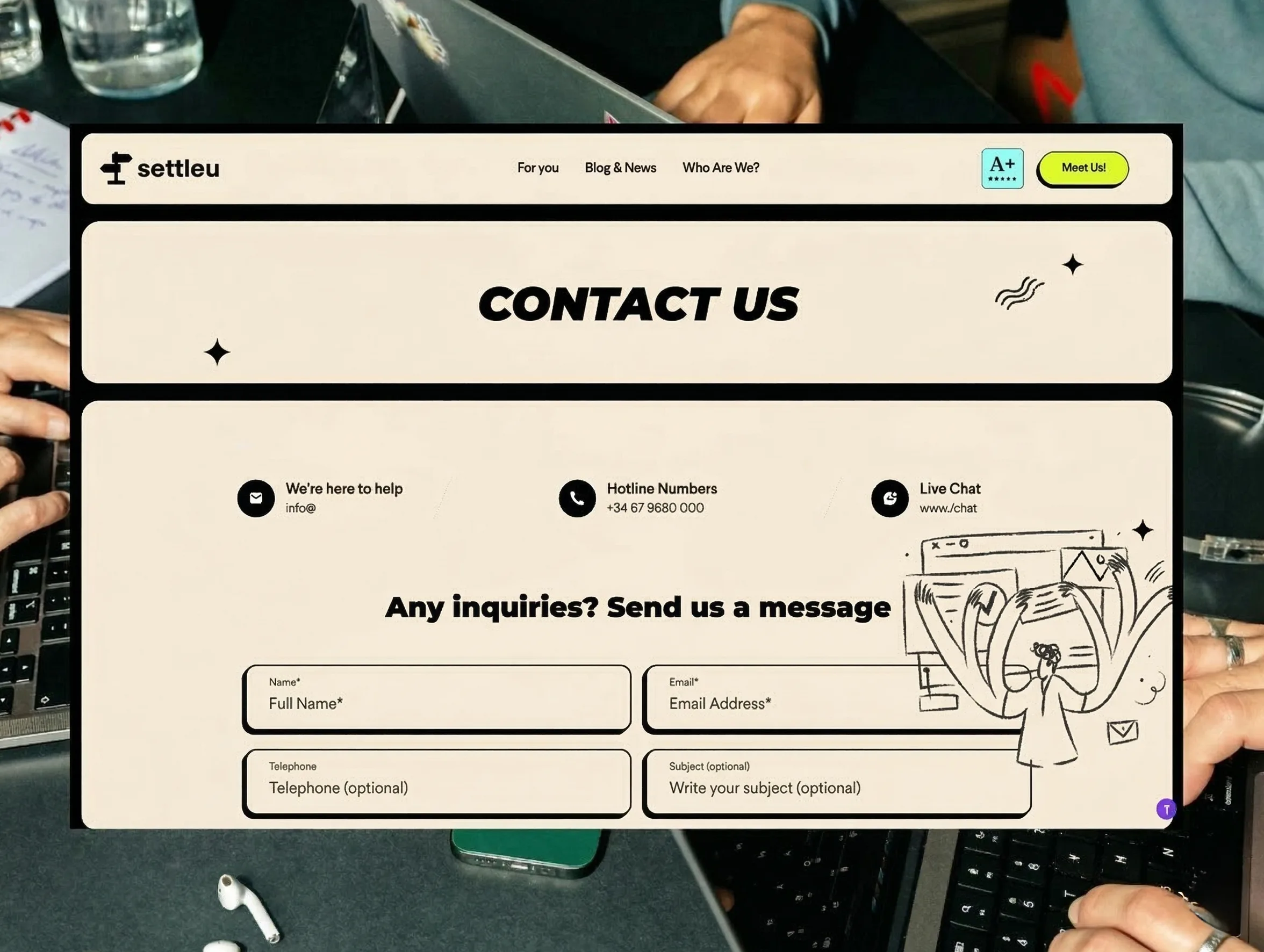 SettleU solution detail — view 1 of 4