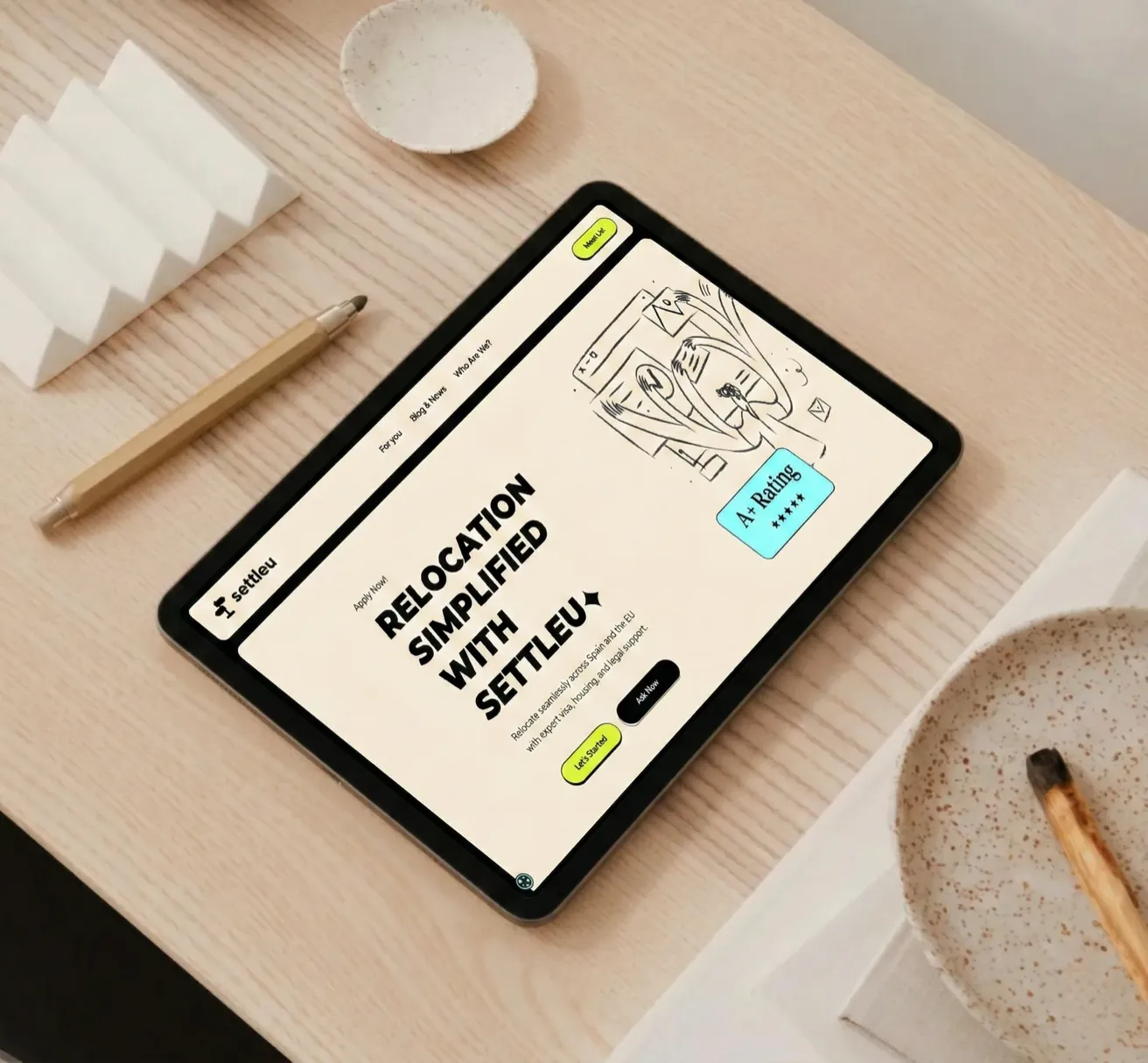 SettleU relocation platform built for global clients